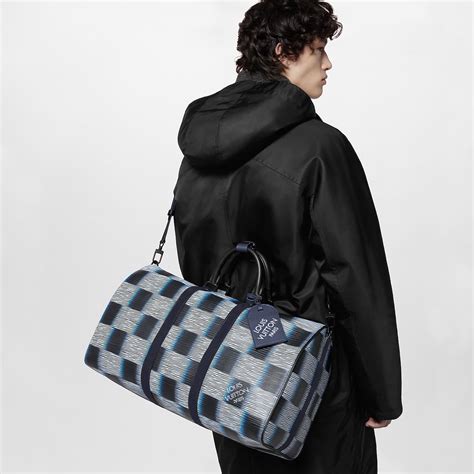 lv keepall 50 damier|Keepall Bandoulière 50 A05 .